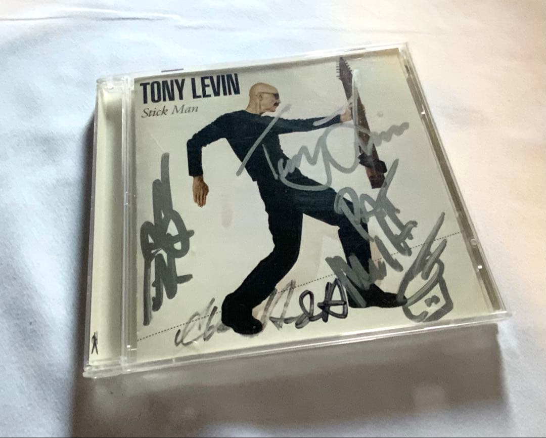 Tony Levin – Stick Man（直筆サイン入りCD）