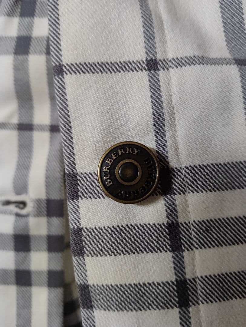 BURBERRY チェック柄ジャケット Lサイズ 新品タグ付き