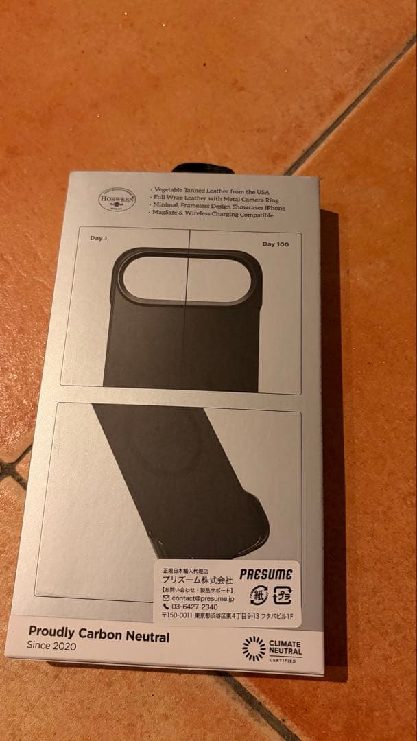 NOMAD ノマドLeather Case iPhone Air ブラック