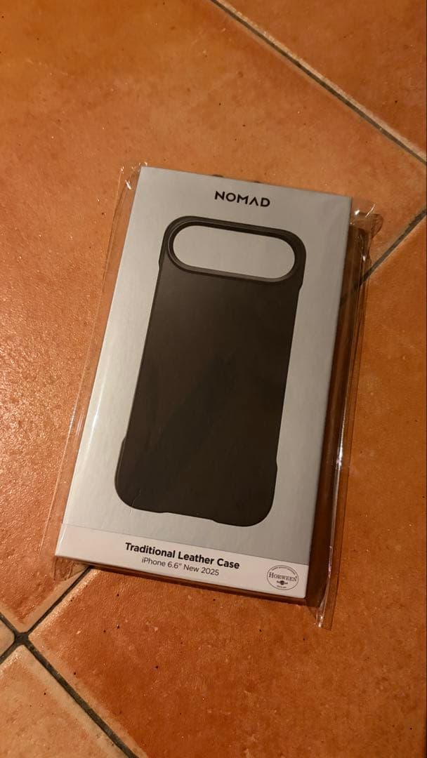 NOMAD ノマドLeather Case iPhone Air ブラック