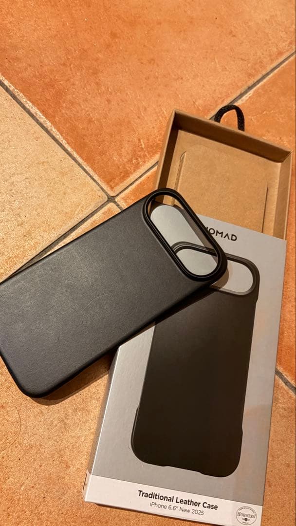 NOMAD ノマドLeather Case iPhone Air ブラック