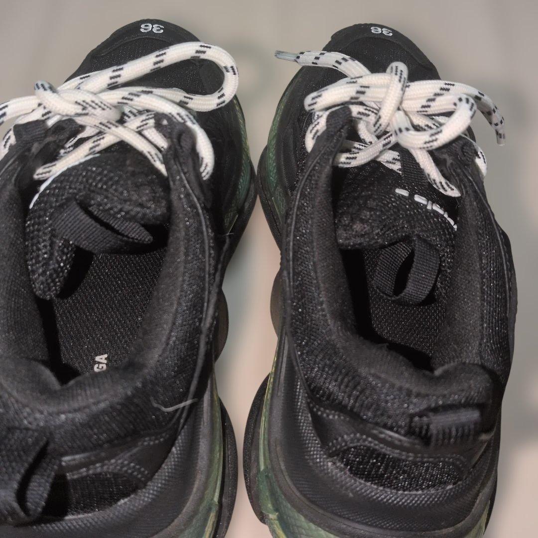 バレンシアガ　トリプルS 36 （23cm） ブラック　BLACK