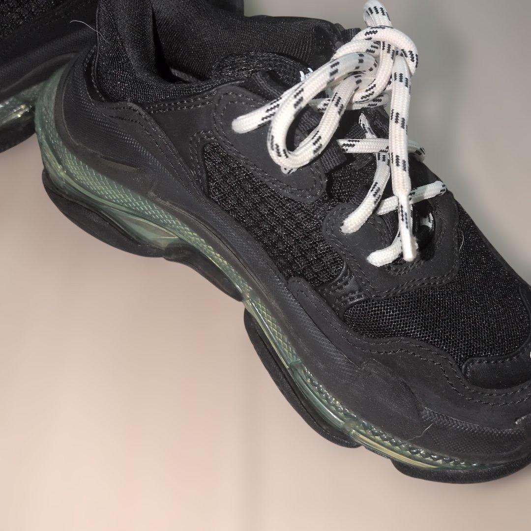 バレンシアガ　トリプルS 36 （23cm） ブラック　BLACK