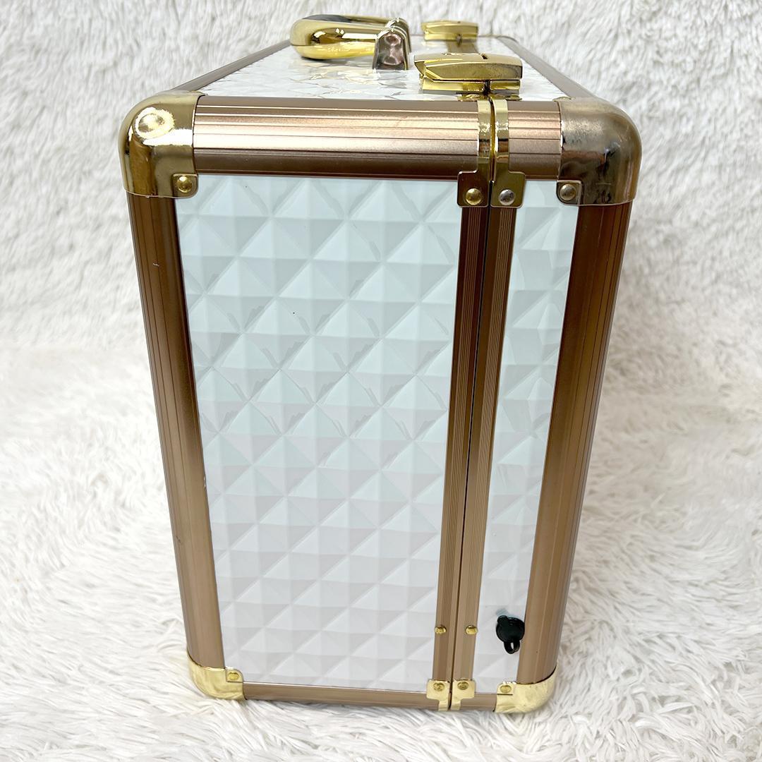 Francfranc ヴァリーズ ハリウッドボックス L メイクボックス