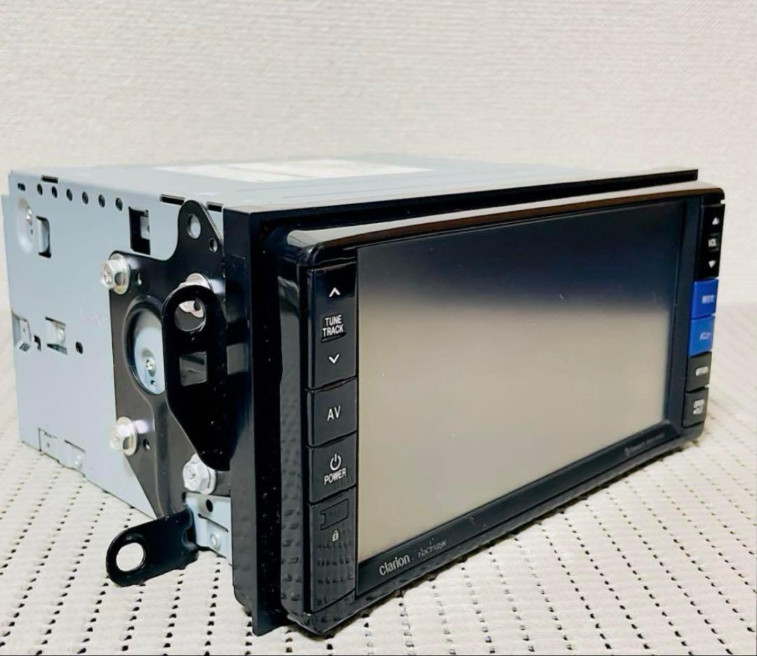 クラリオン NX712W 7'ワイドナビ BT/TV/DVD バックカメラ対応