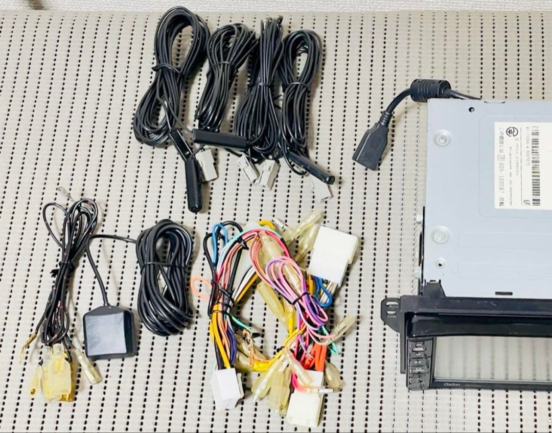 クラリオン NX712W 7'ワイドナビ BT/TV/DVD バックカメラ対応