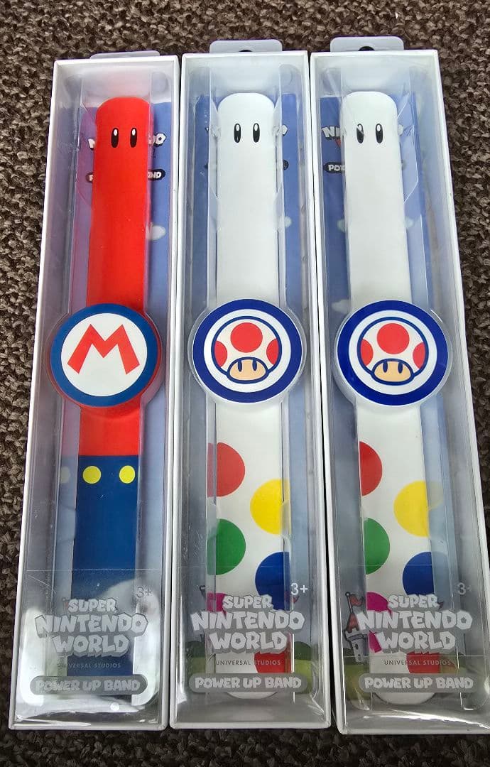 USJ Nintendo World★パワーアップバンド3本ニンテンドーワールド