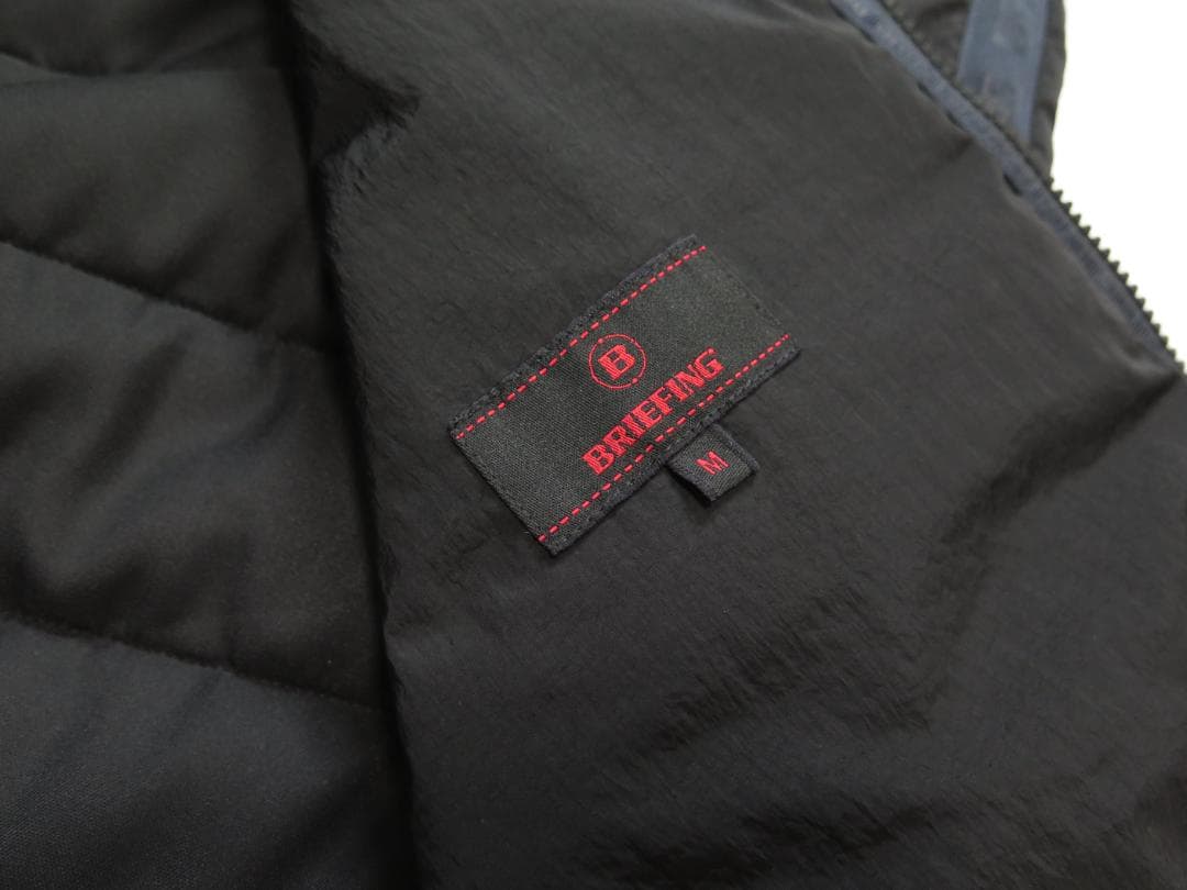 ⓂBRIEFING GOLF ブリーフィングゴルフリモンタパデッドパーカー