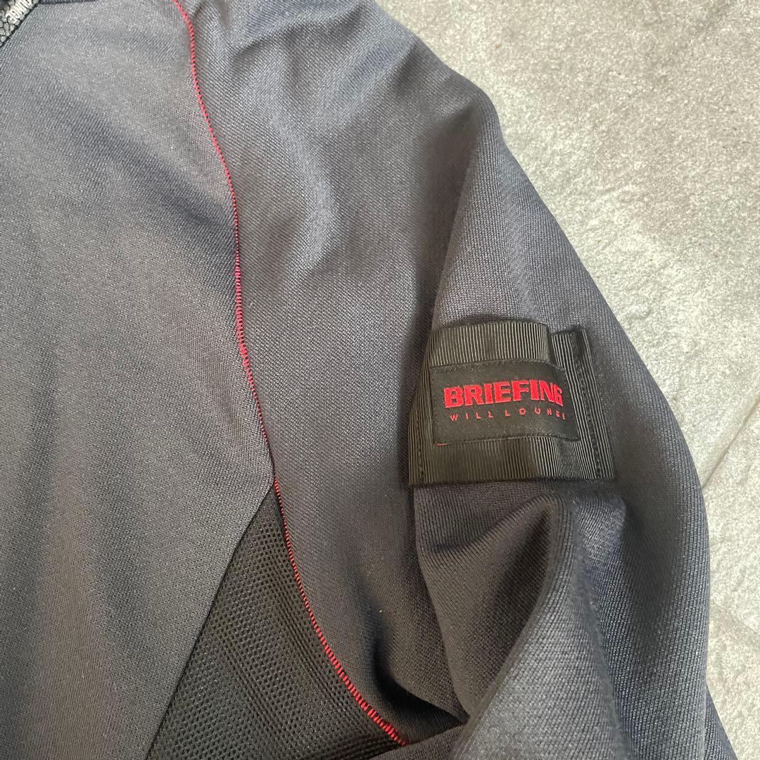 大人気モデル★ブリーフィング　グレー　パーカー　size M