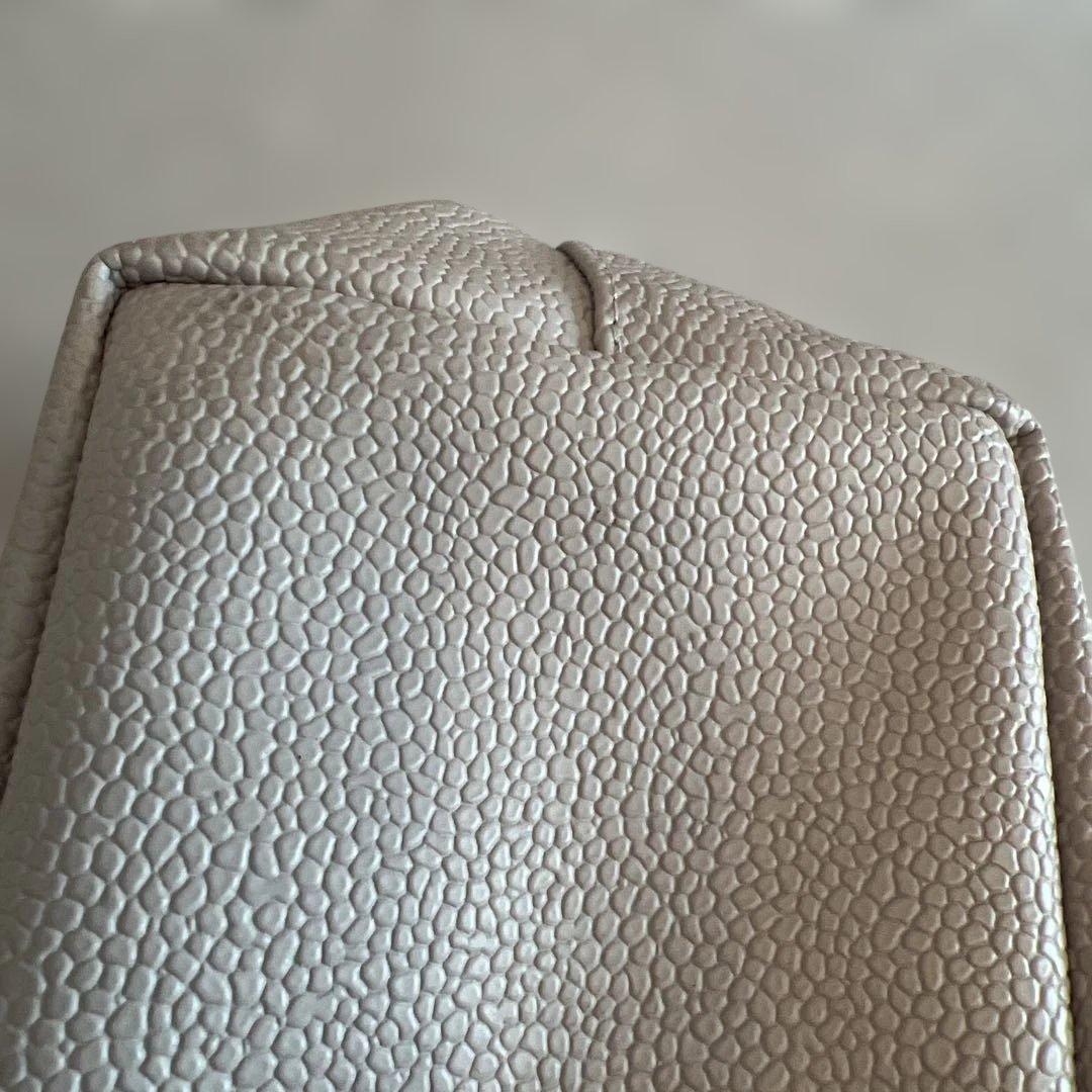 エルベシャプリエ　レザー 704GP スクエア　M　ハンドバッグ　トートバック