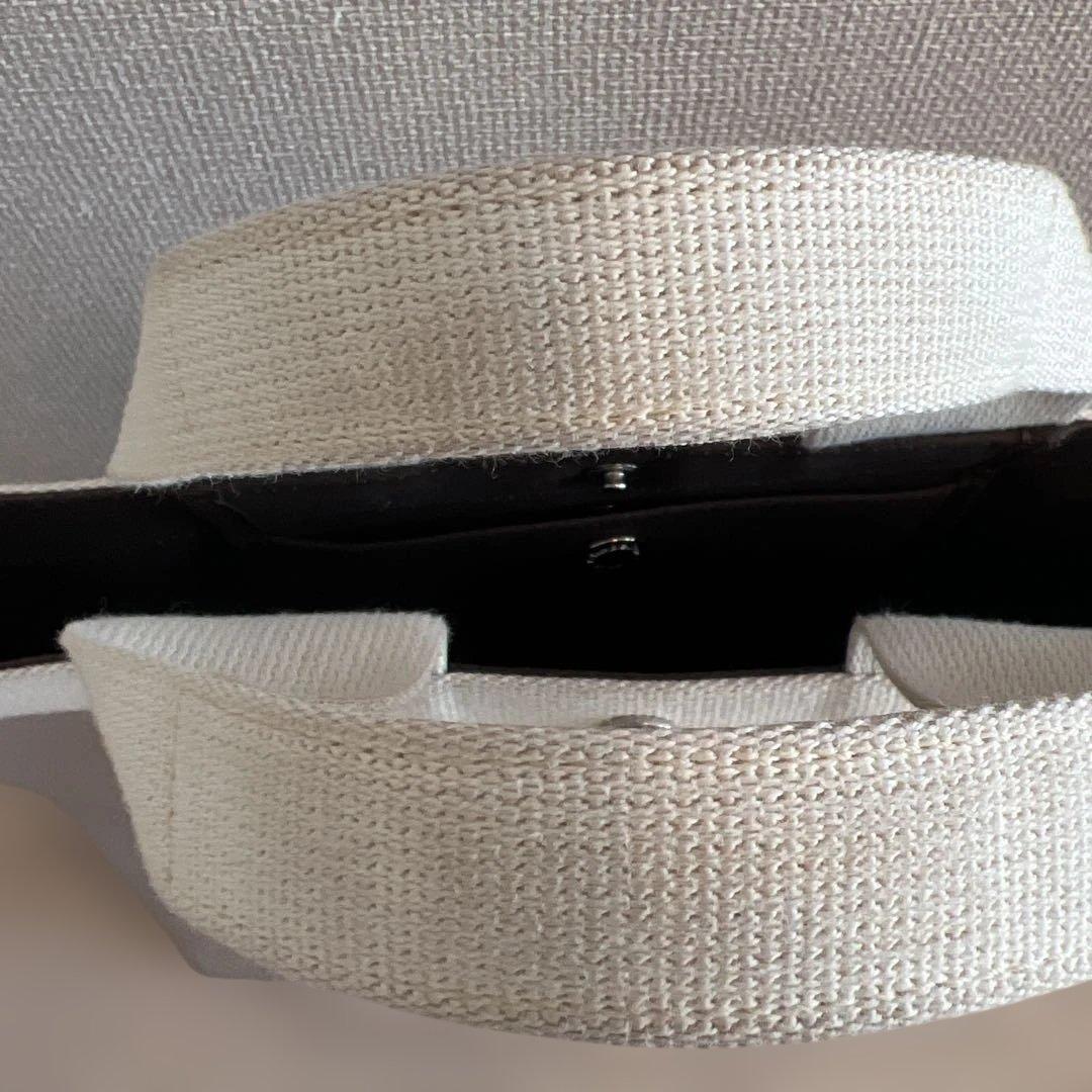 エルベシャプリエ　レザー 704GP スクエア　M　ハンドバッグ　トートバック