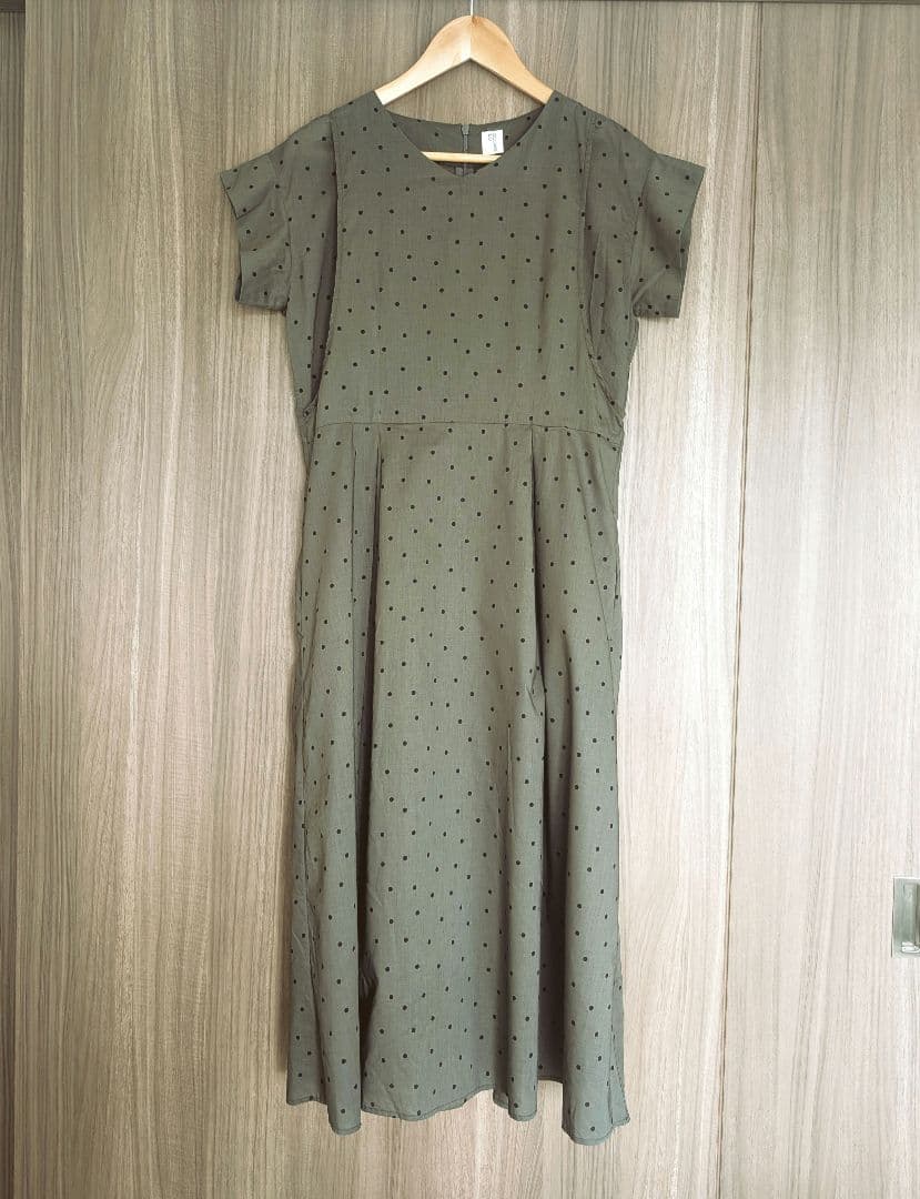 モーハウス　授乳ワンピース グレー