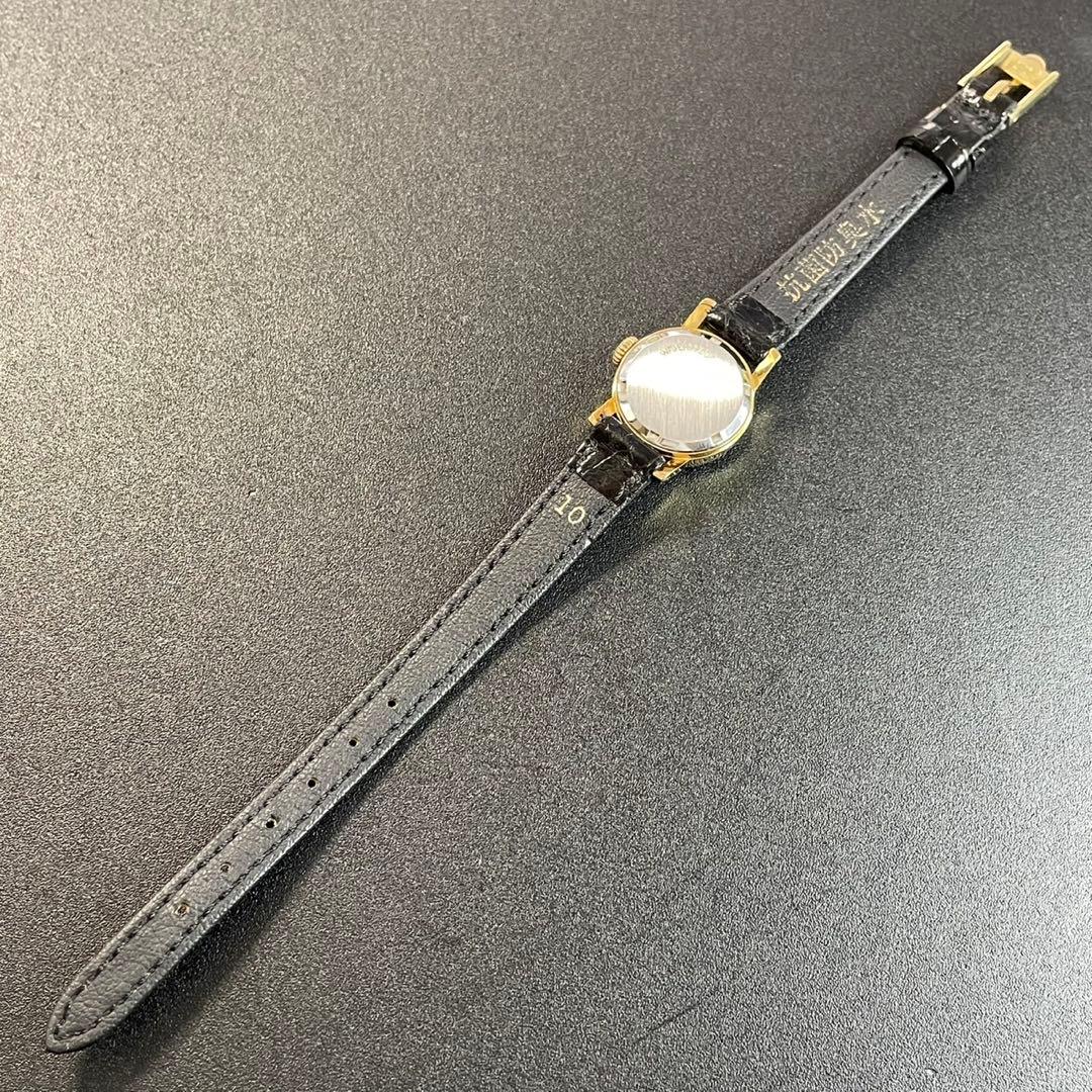 【美品 稼働品】オメガ ジュネーブ 腕時計 手巻き レディース ゴールド 正規品