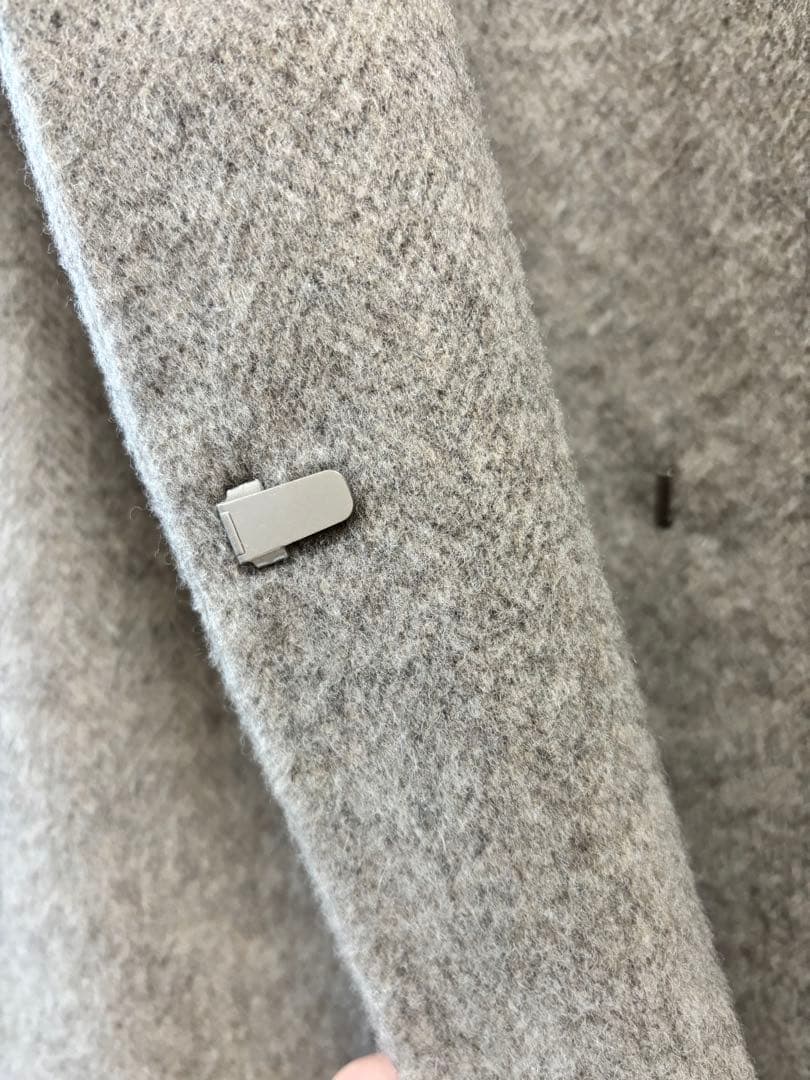 Plage MANTECOスタンドカラーコート　ベージュ 38