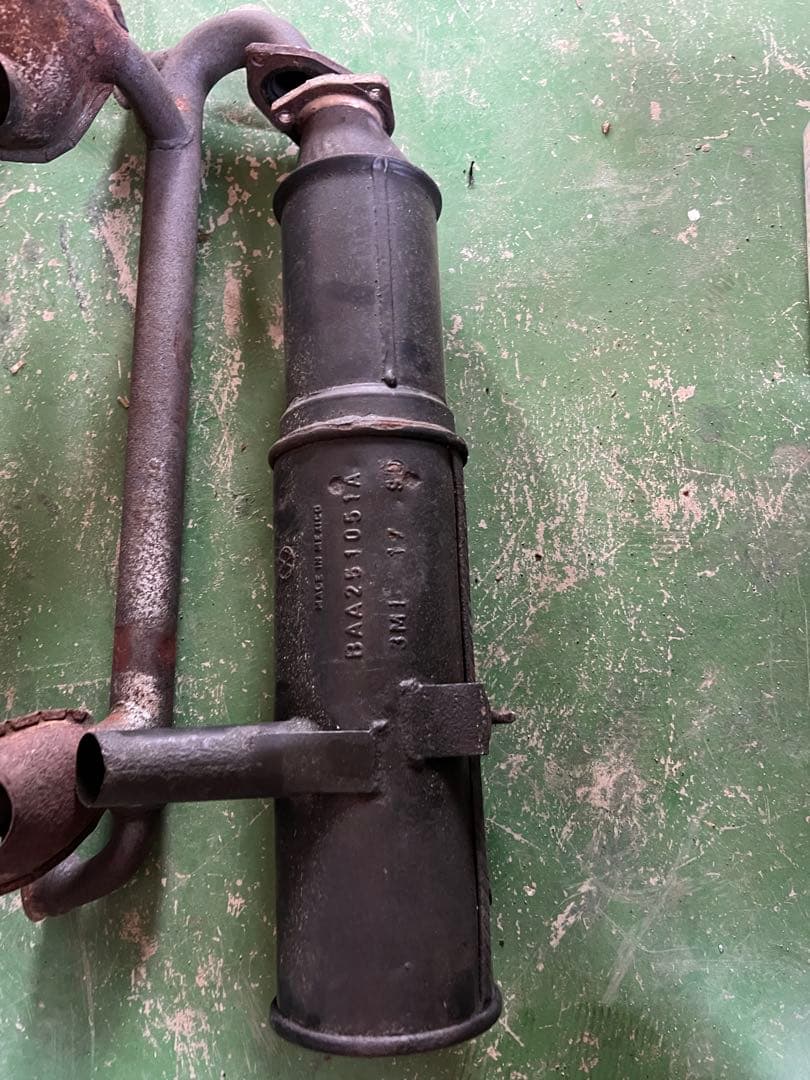 メキシコビートル　純正サイレンサー