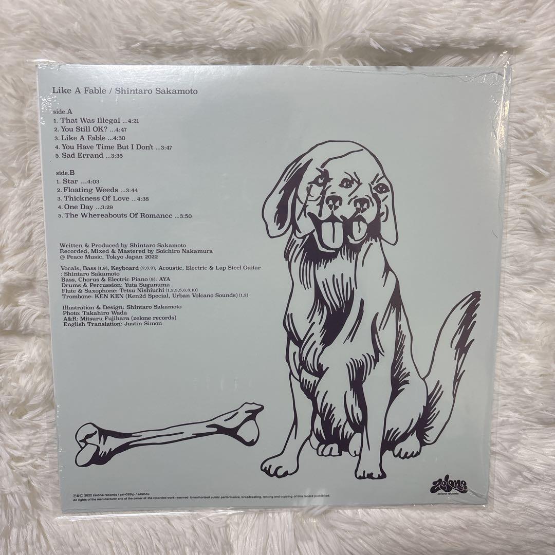 【新品未使用】坂本慎太郎 物語のように レコード　LP