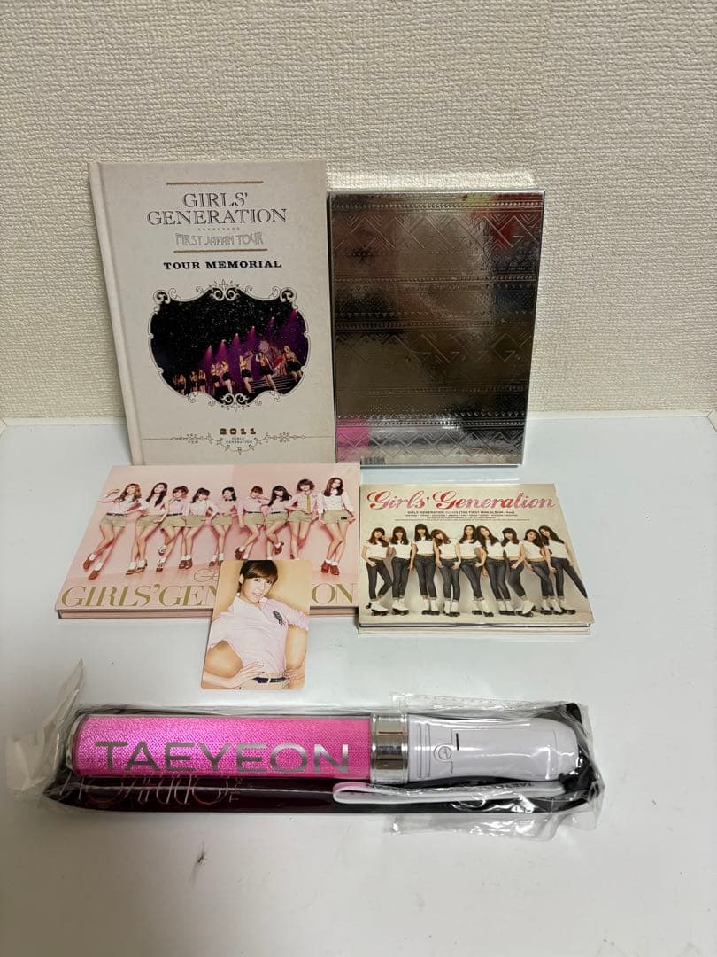 少女時代 CD ペンライト うちわ