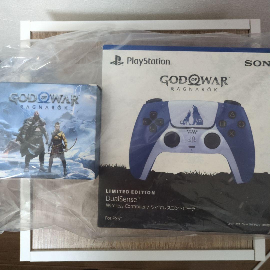 PS5 DualSense ワイヤレスコントローラー ゴッドオブウォー