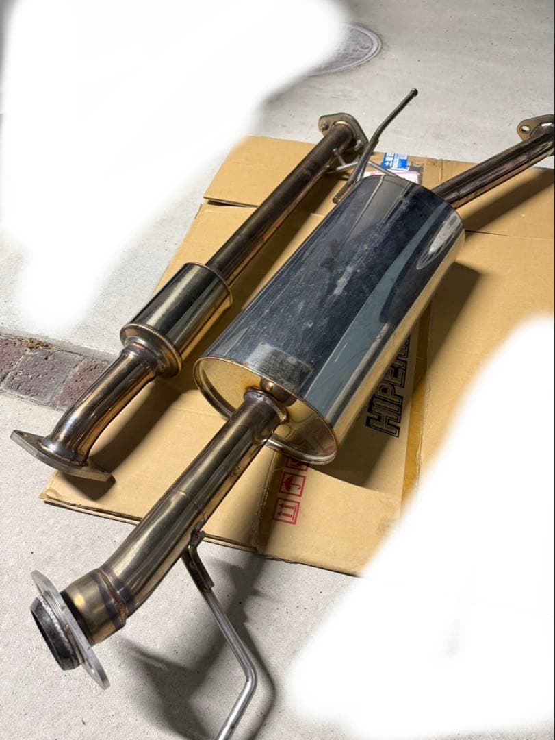 KKK　エクスアート　中間マフラー　アルファード　30 ステンレス