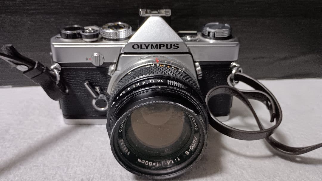 【ジャンク品】Olympus OM-1 フィルム一眼レフカメラ レンズセット