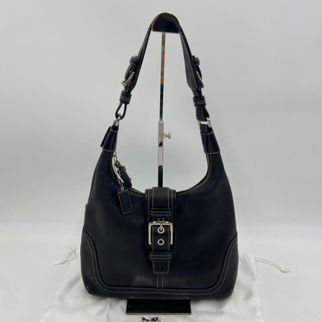 バッグ COACH SOHO leather oneshoulder bag y2k