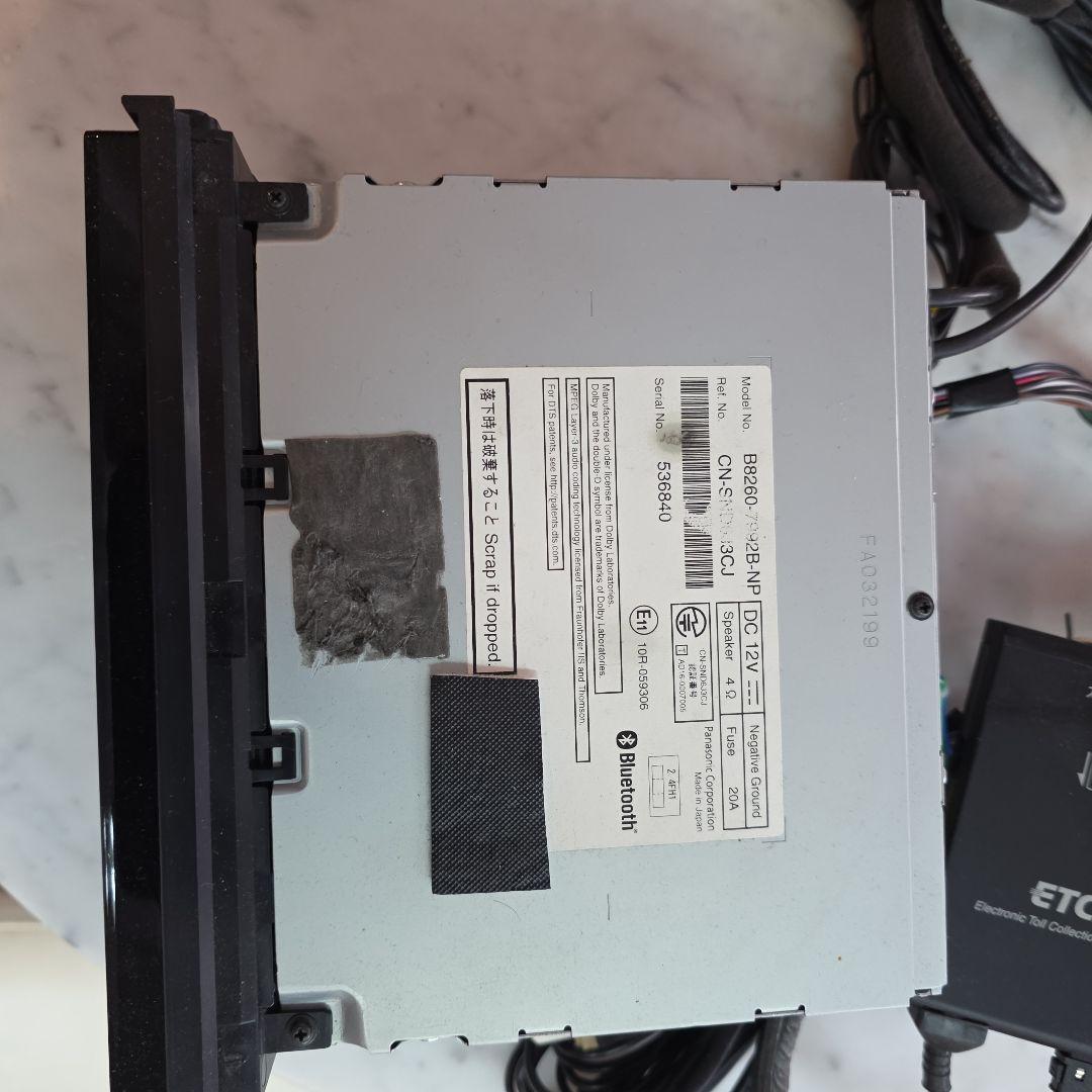 日産純正ナビMM316D-W+純正ETCユニット