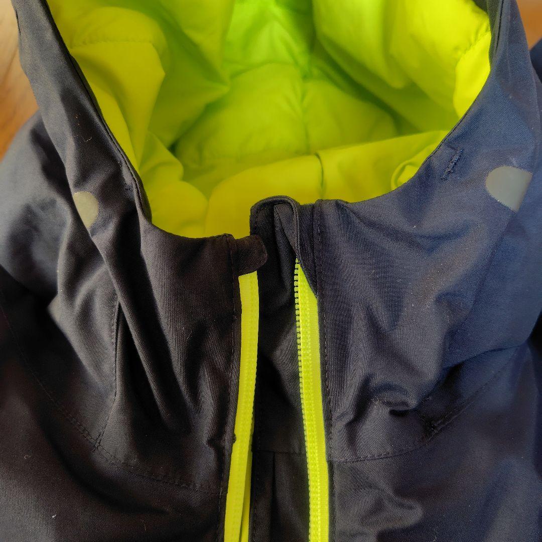 mont-bell 子供用スキーウェア　130〜160　 ネイビー/ライム