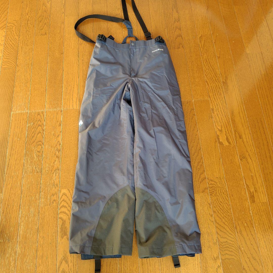 mont-bell 子供用スキーウェア　130〜160　 ネイビー/ライム