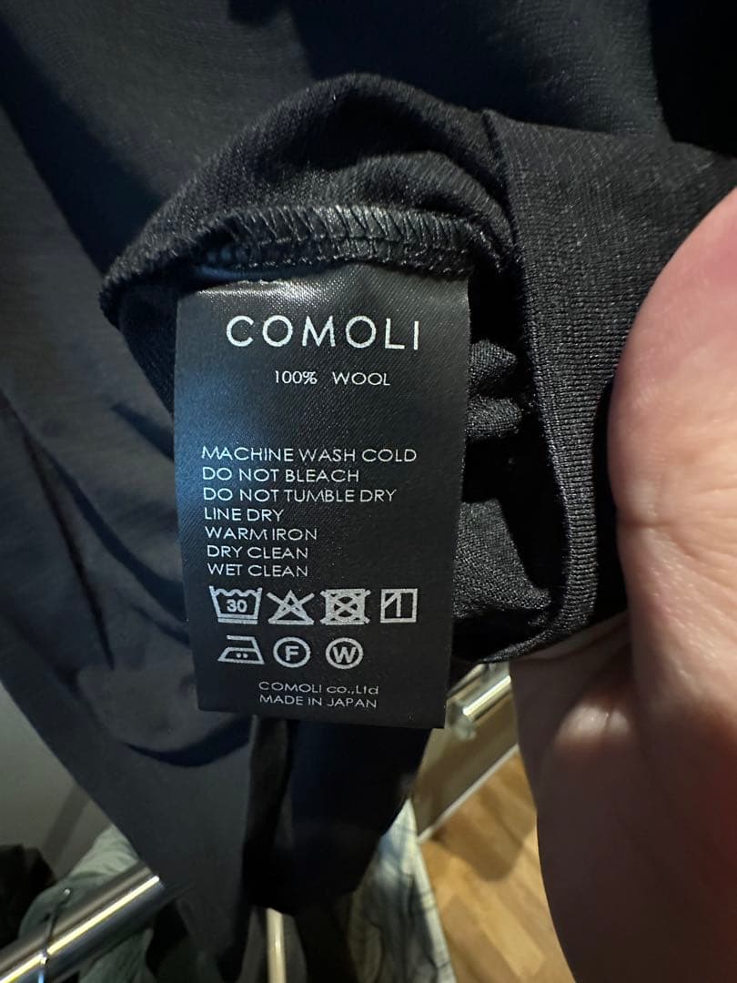 COMOLIコモリ25ssサマーウール タンクトップ　サイズ2