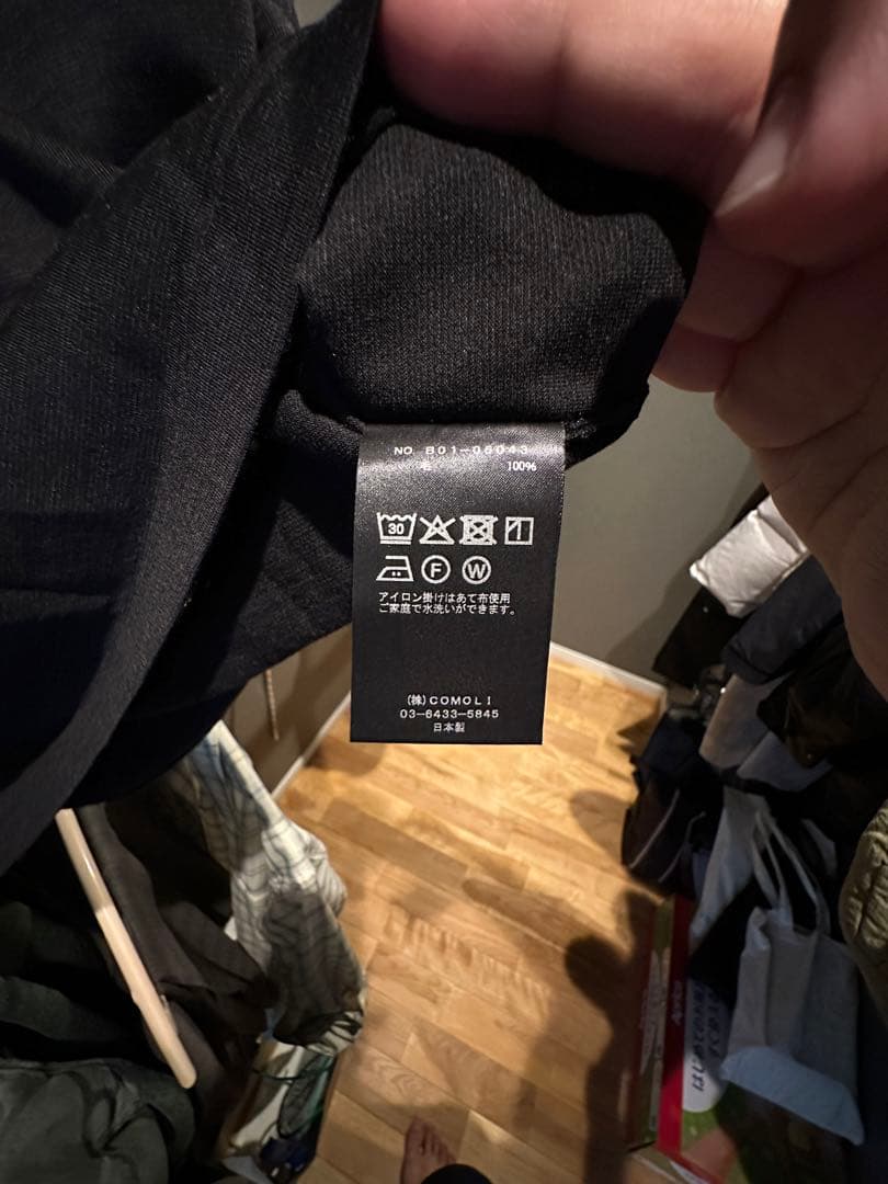 COMOLIコモリ25ssサマーウール タンクトップ　サイズ2