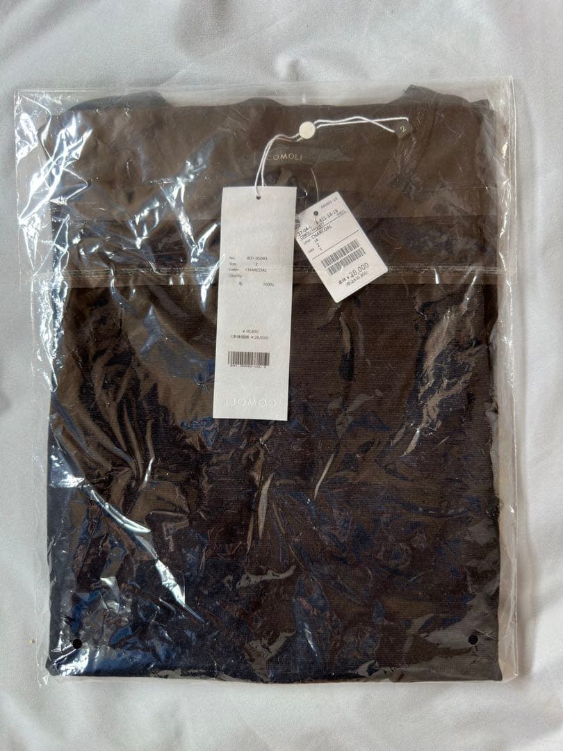 COMOLIコモリ25ssサマーウール タンクトップ　サイズ2