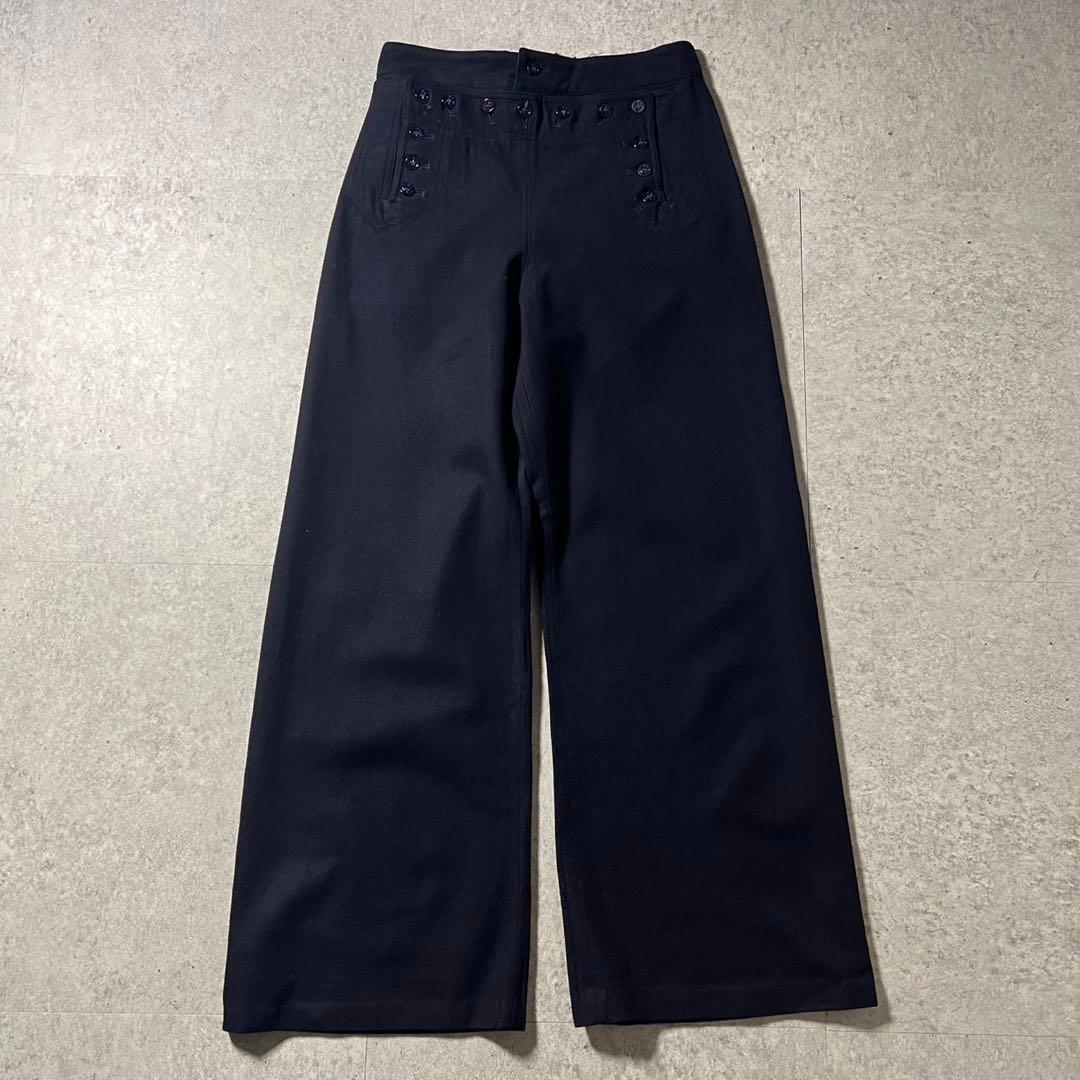 60s US NAVY セーラーパンツ 1967年製 実物 W30相当