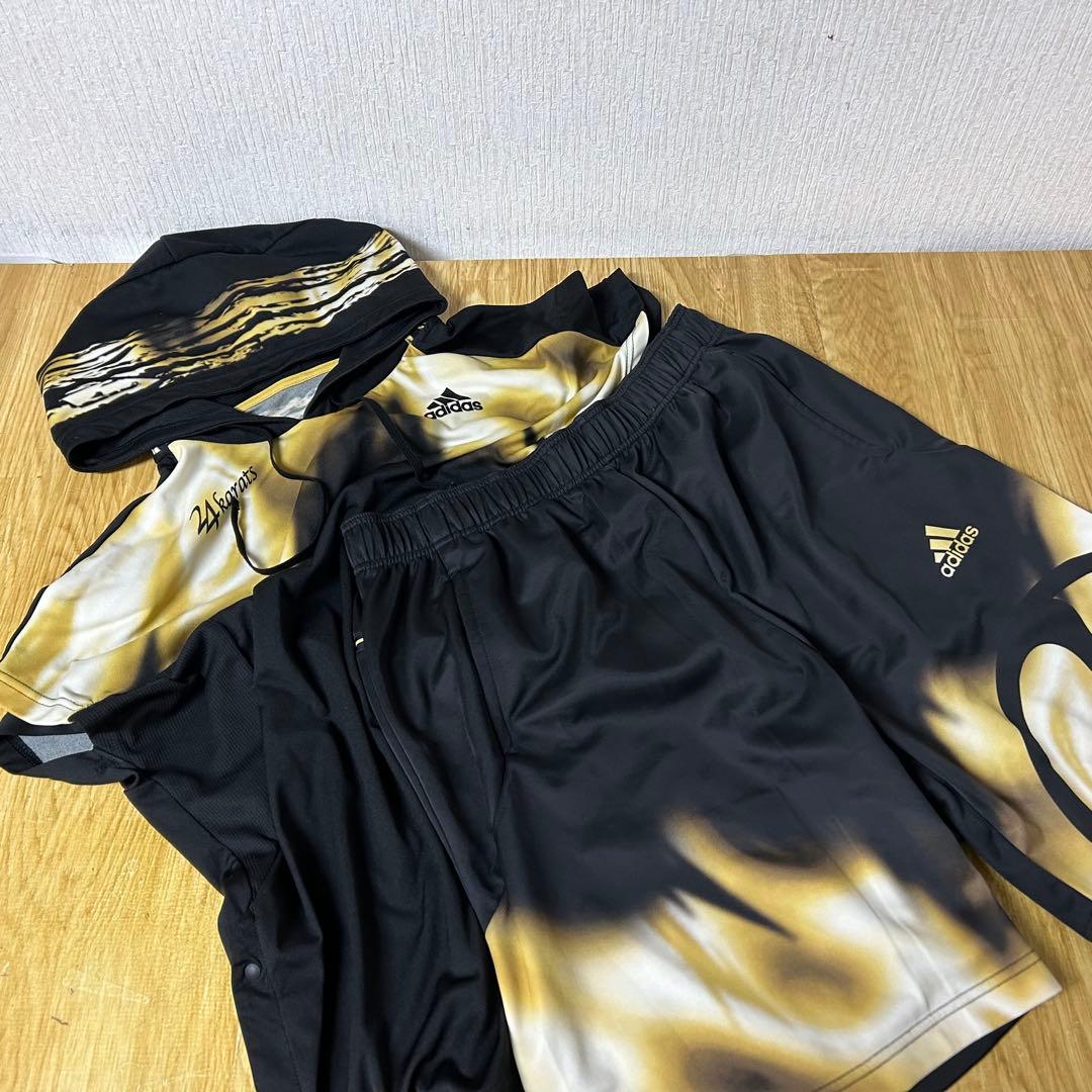 B382 24karats adidasアディダス半袖ジャージセットアップ L