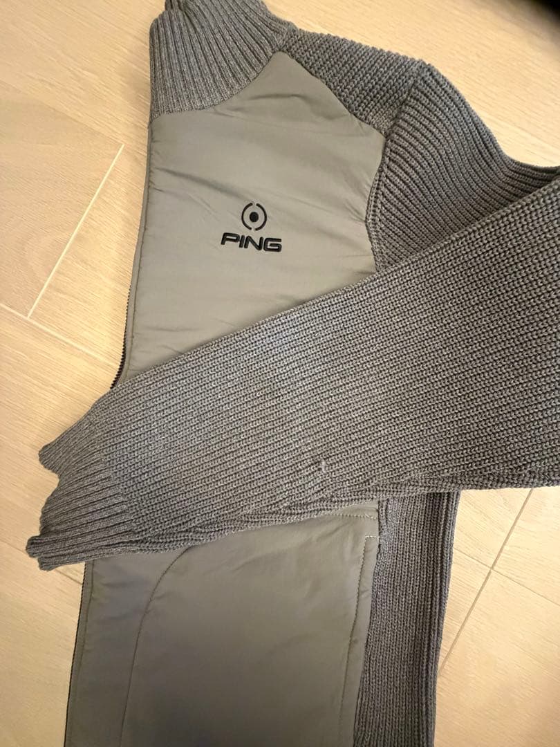 PING レディース ゴルフウェア セットアップ グレー