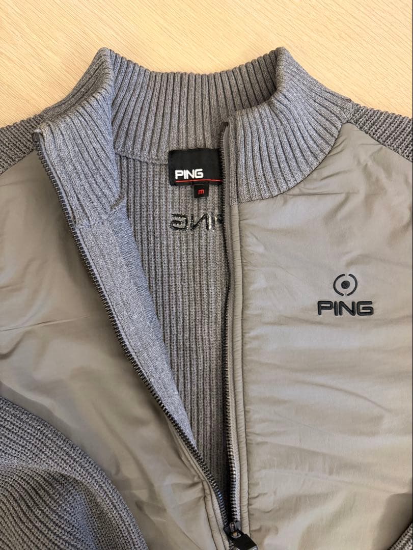 PING レディース ゴルフウェア セットアップ グレー