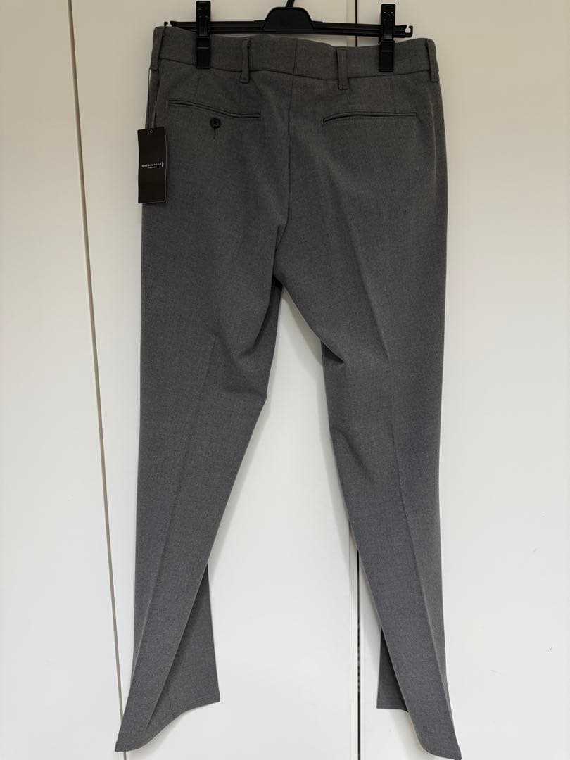 新品未使用☆マッキントッシュ 裏起毛ストレッチパンツ ライドグレー82（M）