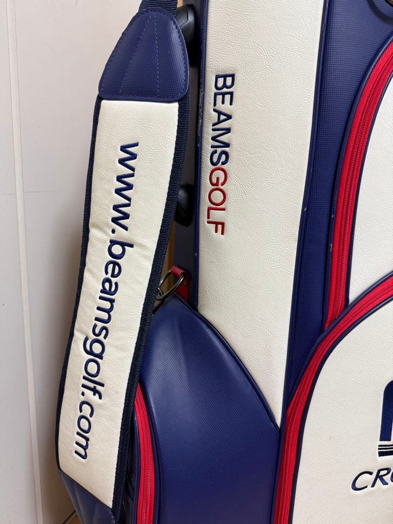 非売品★ビームス★クラウン★キャディバッグ★ゴルフ★ゴルフバッグ★トヨタ★レア