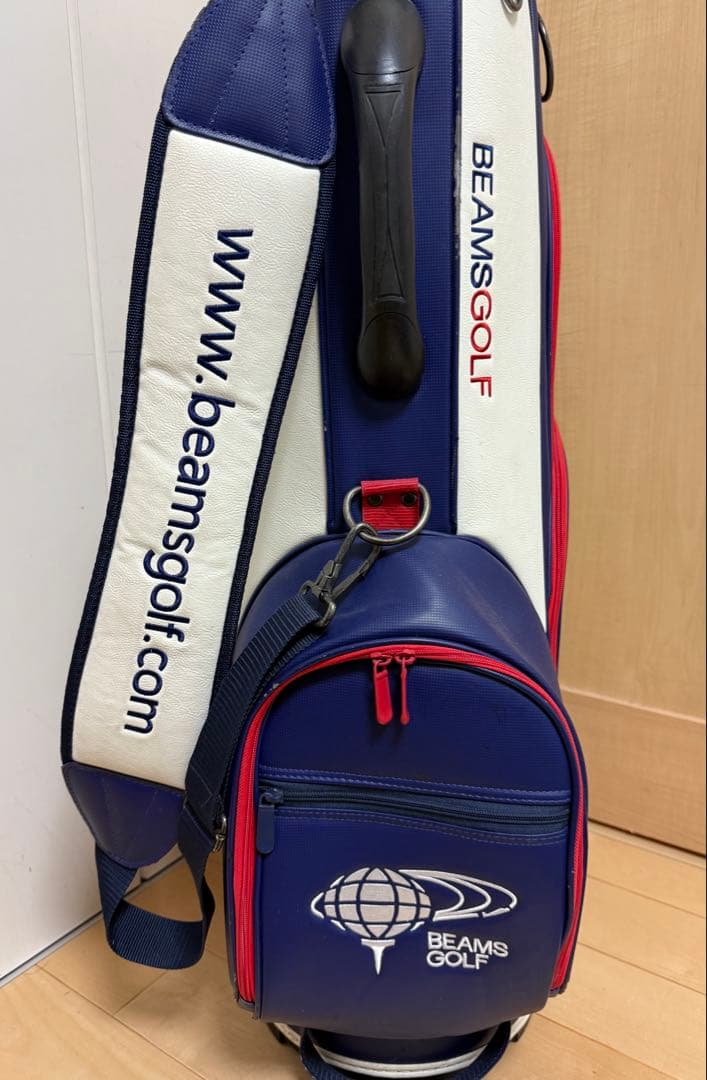 非売品★ビームス★クラウン★キャディバッグ★ゴルフ★ゴルフバッグ★トヨタ★レア