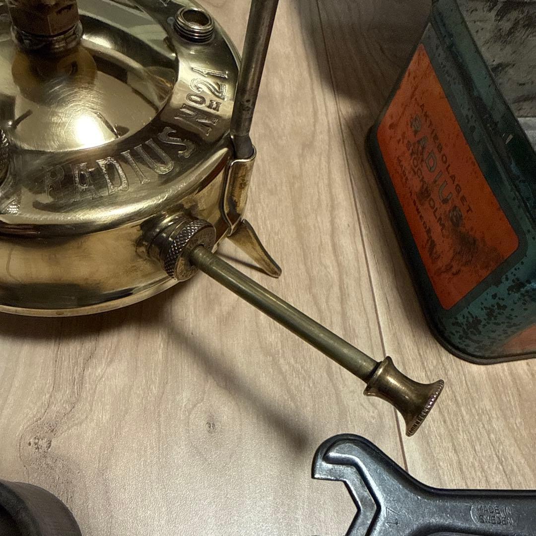 Radius Sweden No.21ブラスバーナー