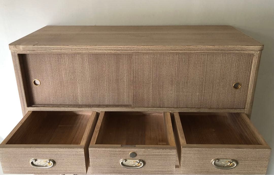 伝統工芸 桐箪笥 引き出し10個