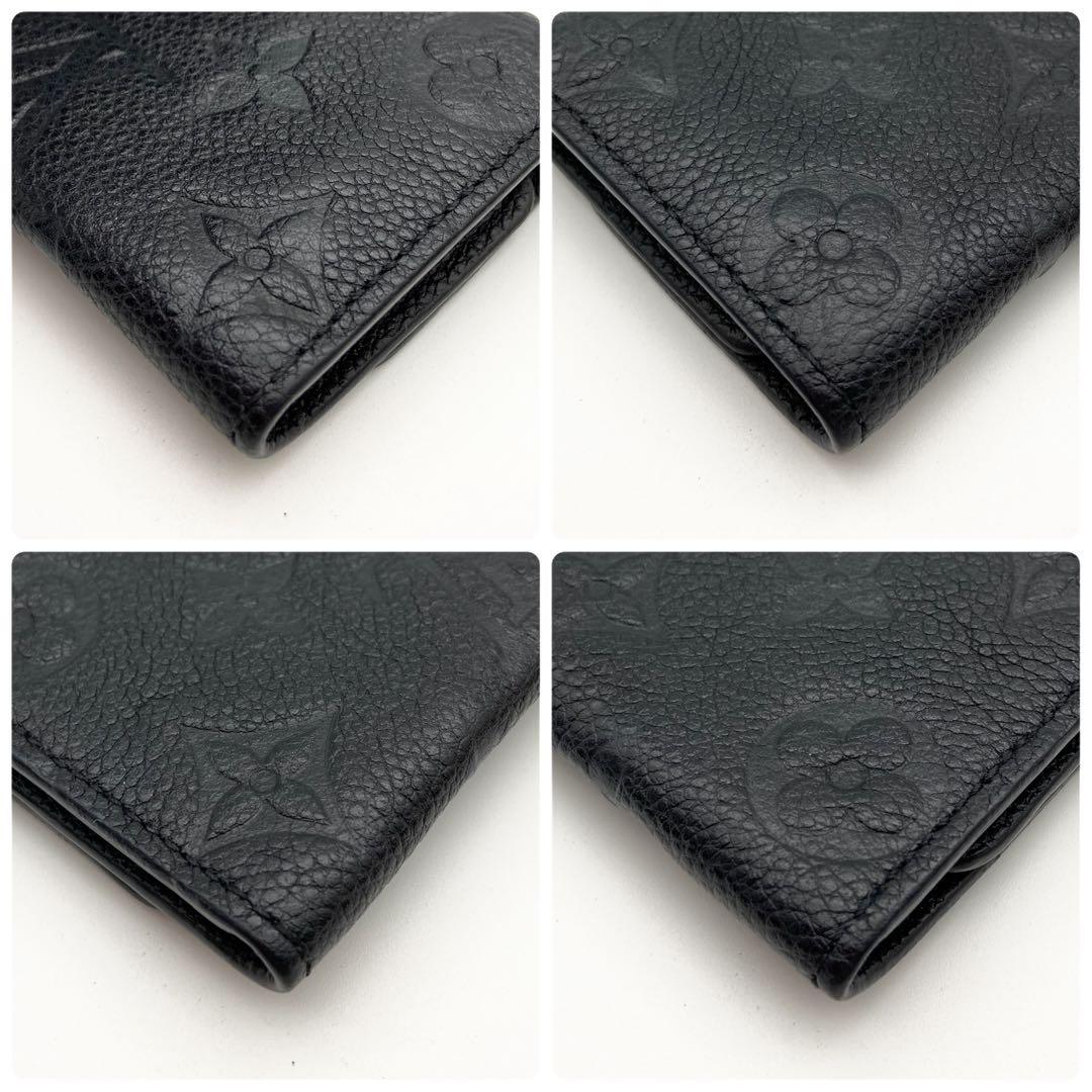 【美品】ルイヴィトン ミュルティクレ アンプラント 6連キーケース ノワール