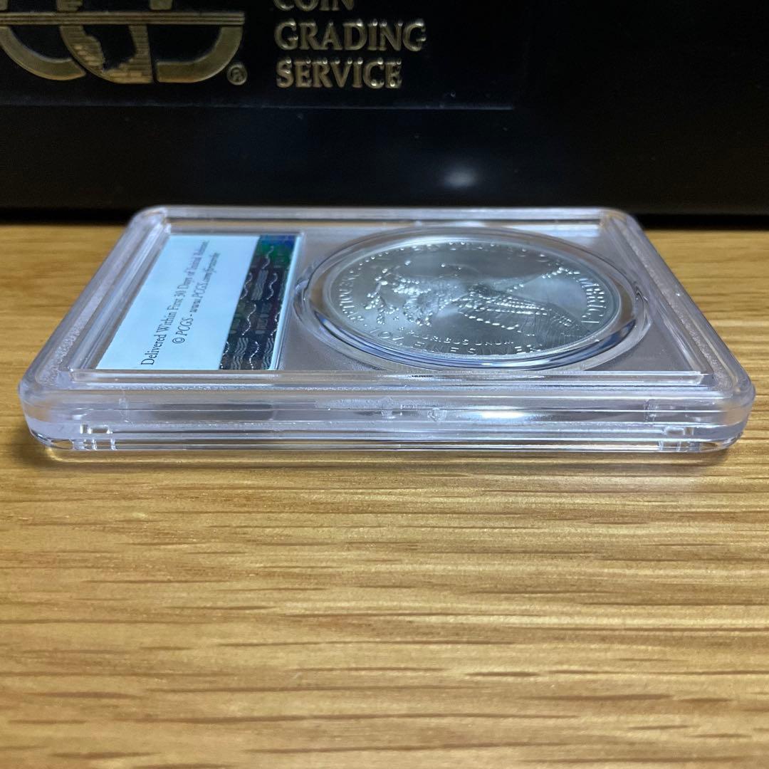 【新品】Silver Eagleイーグル銀貨2022 PCGS MS70