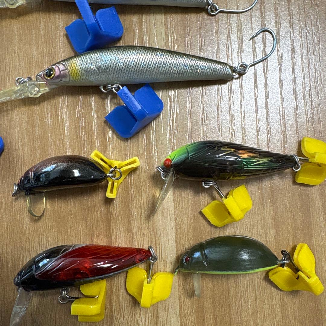 TTCセミ複数 トラウト用ミノーセット 支笏湖