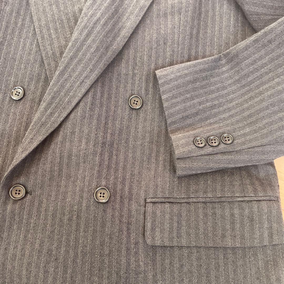 d*4様 【希少】MEN'S TENORAS ダブルブレストスーツ サイズL