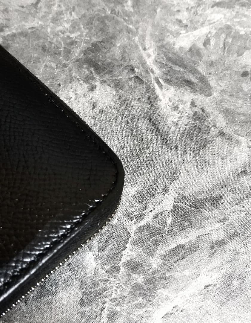 【美品】エルメス/アザップロング/シルクイン/ラウンドファスナー長財布/正規品