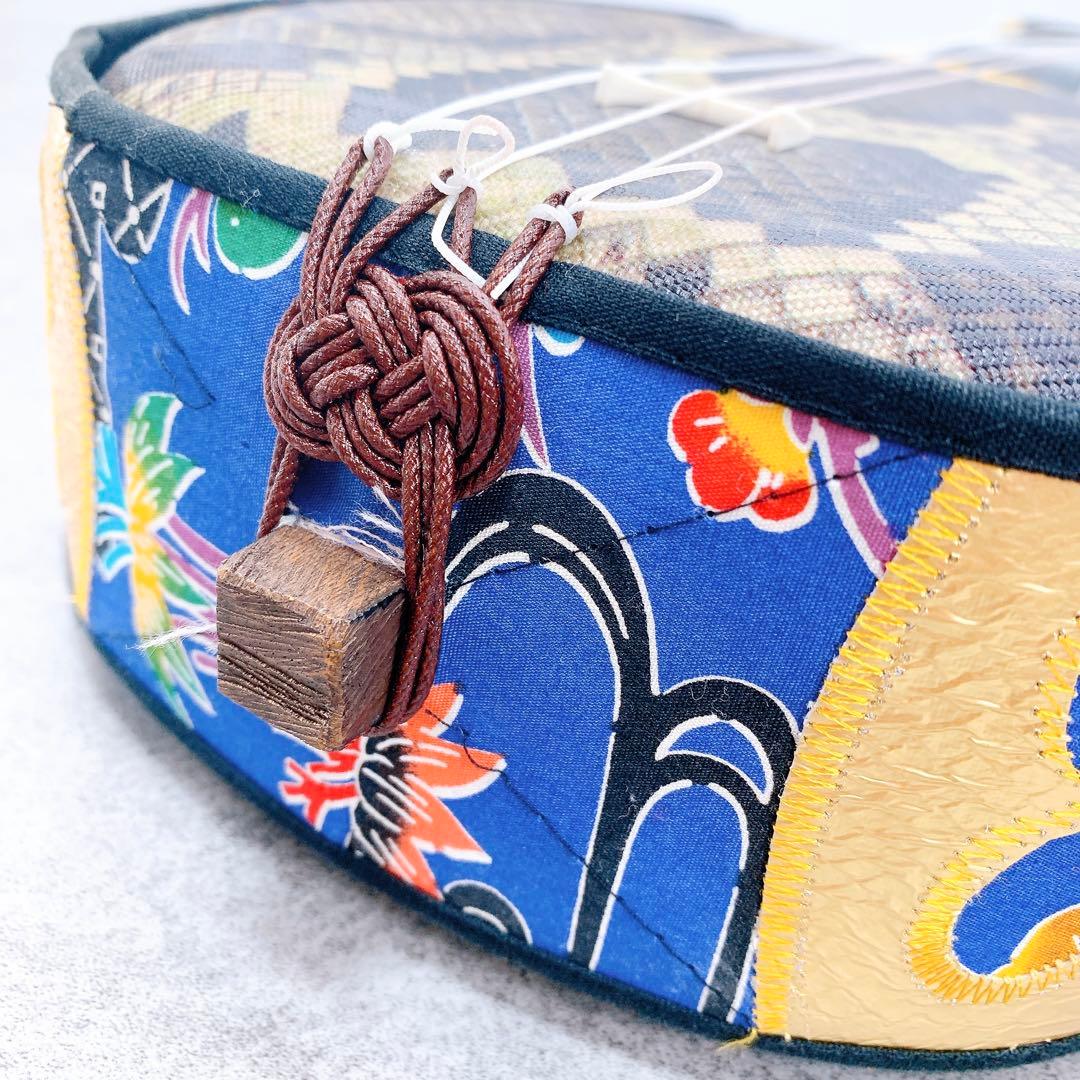 美品 沖縄三線 人工皮 蛇柄 弦楽器 琉球 黒塗り ケース付 初心者 入門モデル