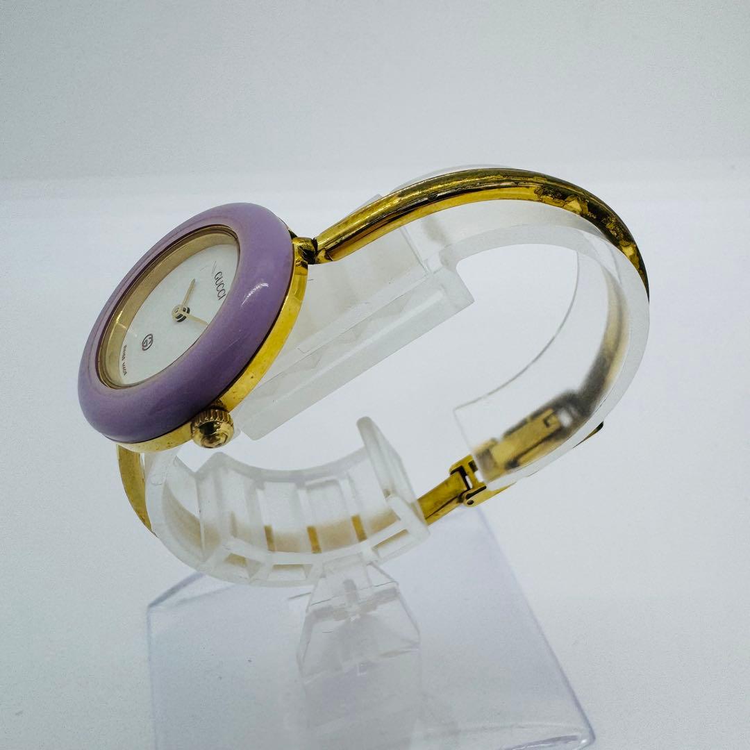 ✨GUCCI✨グッチ✨チェンジベゼル✨レディース✨ホワイト文字盤✨腕時計✨