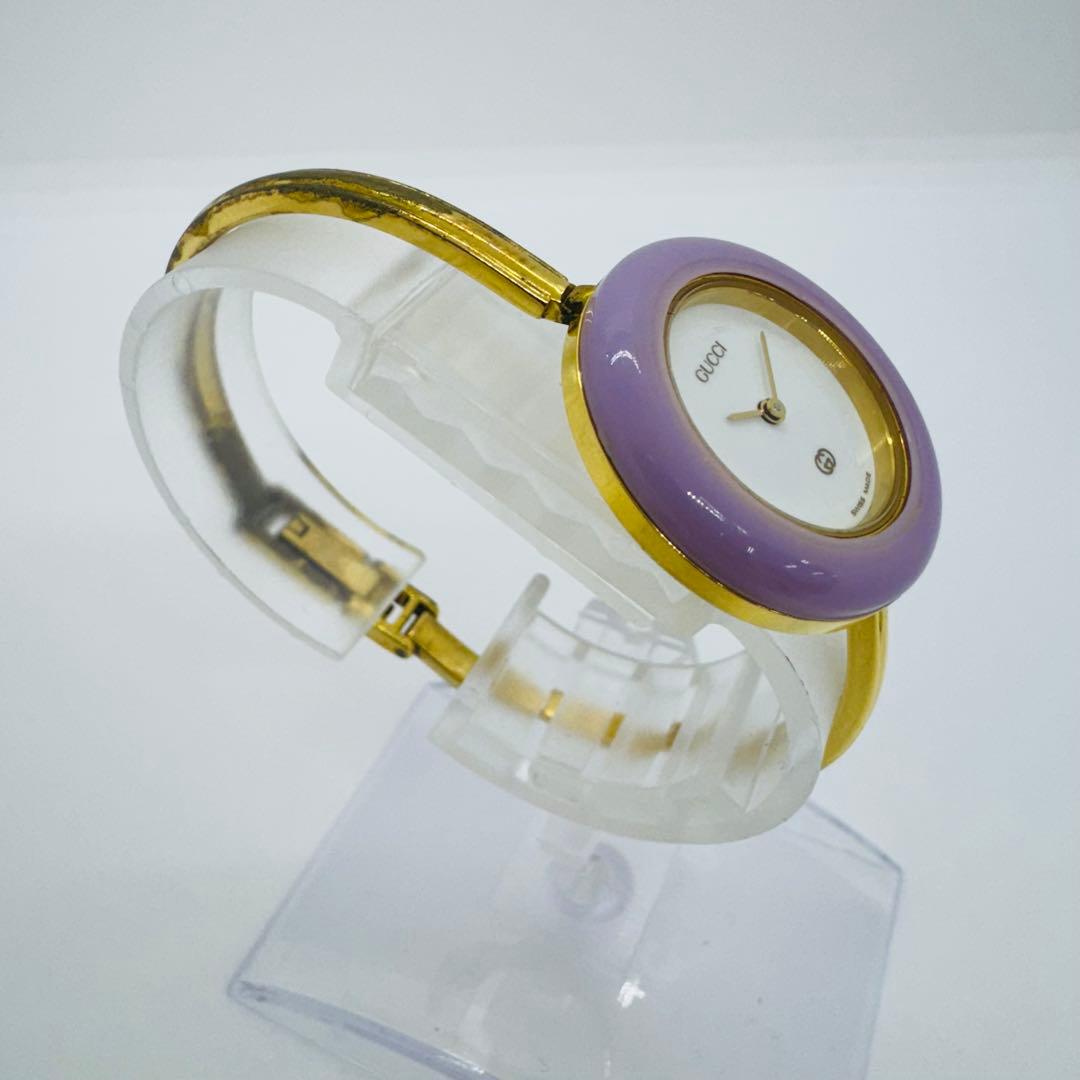 ✨GUCCI✨グッチ✨チェンジベゼル✨レディース✨ホワイト文字盤✨腕時計✨