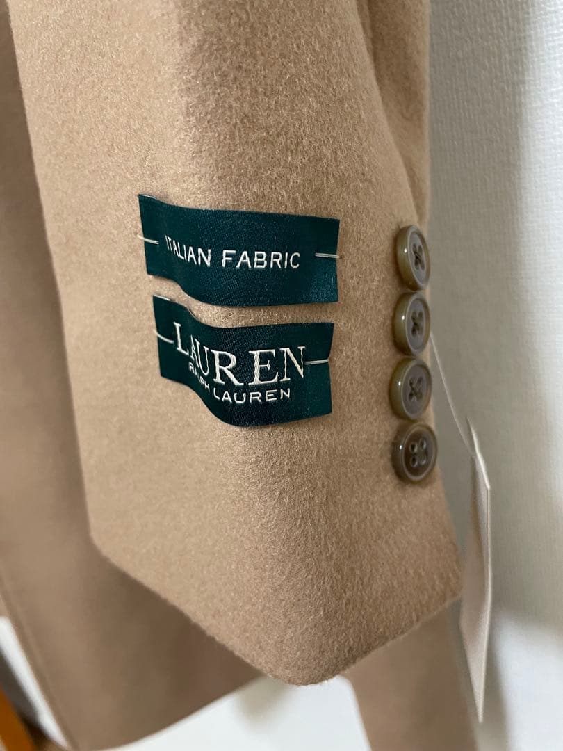 【値下げ】ラルフ・ローレン キャメル チェスターコート 40R新品