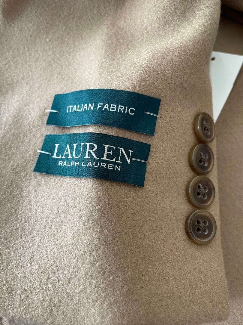 【値下げ】ラルフ・ローレン キャメル チェスターコート 40R新品